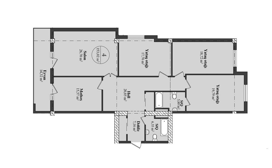 4 OTAQ (153.02 m2)